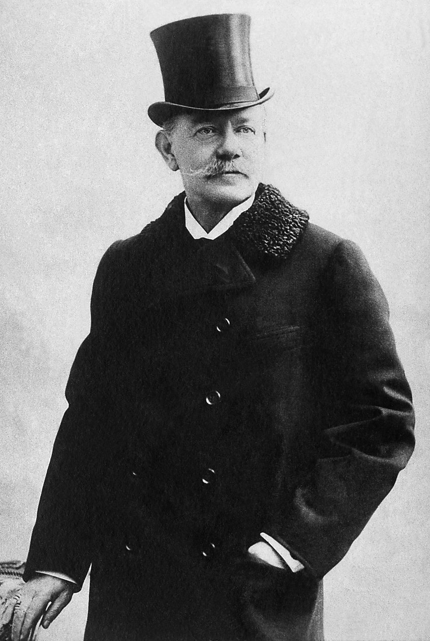 Retrato del Conde Michael Nicolaievich Muravieff (1845-1900) político ruso. Fotografía, principios del siglo XX de Unknown photographer