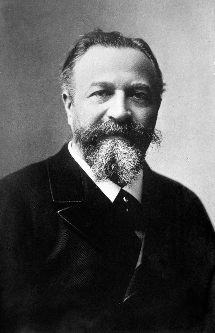 Retrato de Edouard Colonne (foto en blanco y negro) de Unknown photographer