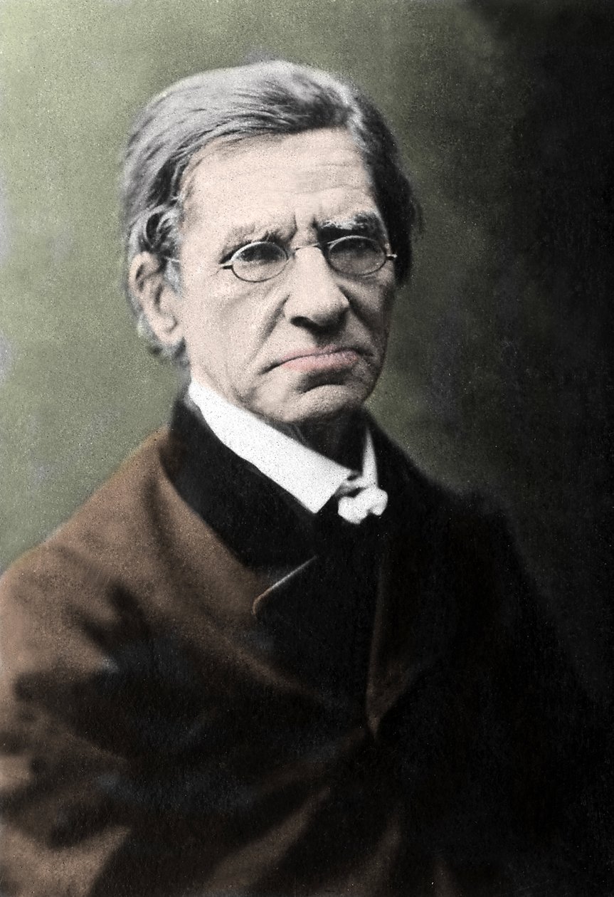 Retrato de Emile Littre (1801-1881), filólogo, médico y político francés de Unknown photographer