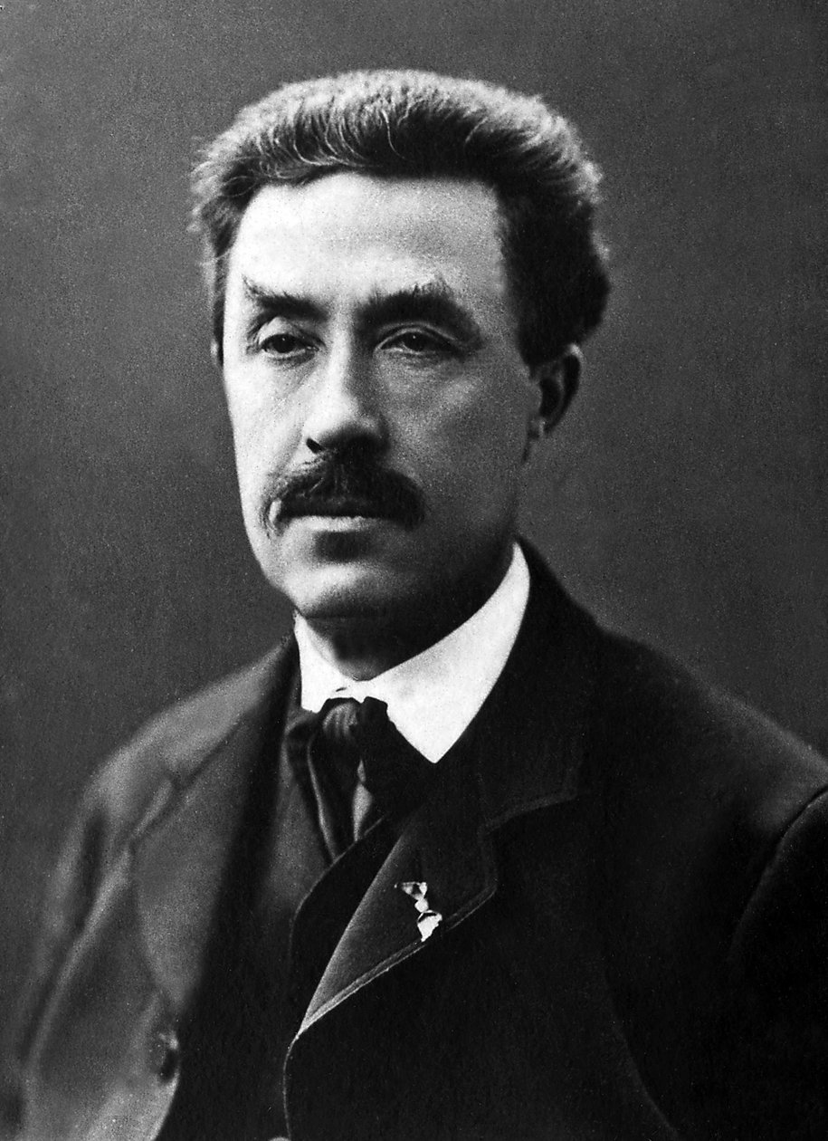 Retrato de Emmanuel Fremiet (1824-1910), escultor francés de Unknown photographer