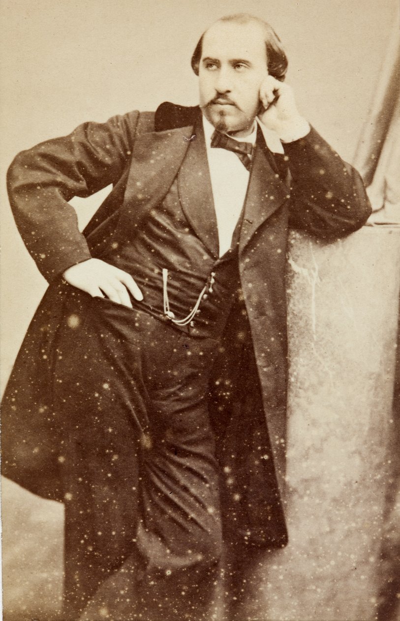 Retrato de Gabriel Fauré, hacia 1860 (fotografía en blanco y negro) de Unknown photographer