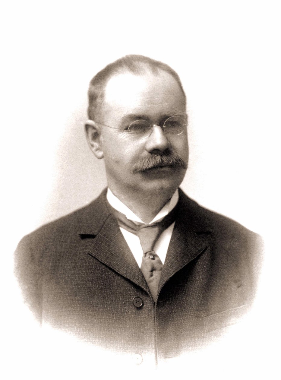 Retrato de Hermann Hollerith (1860-1929), estadístico estadounidense. de Unknown photographer