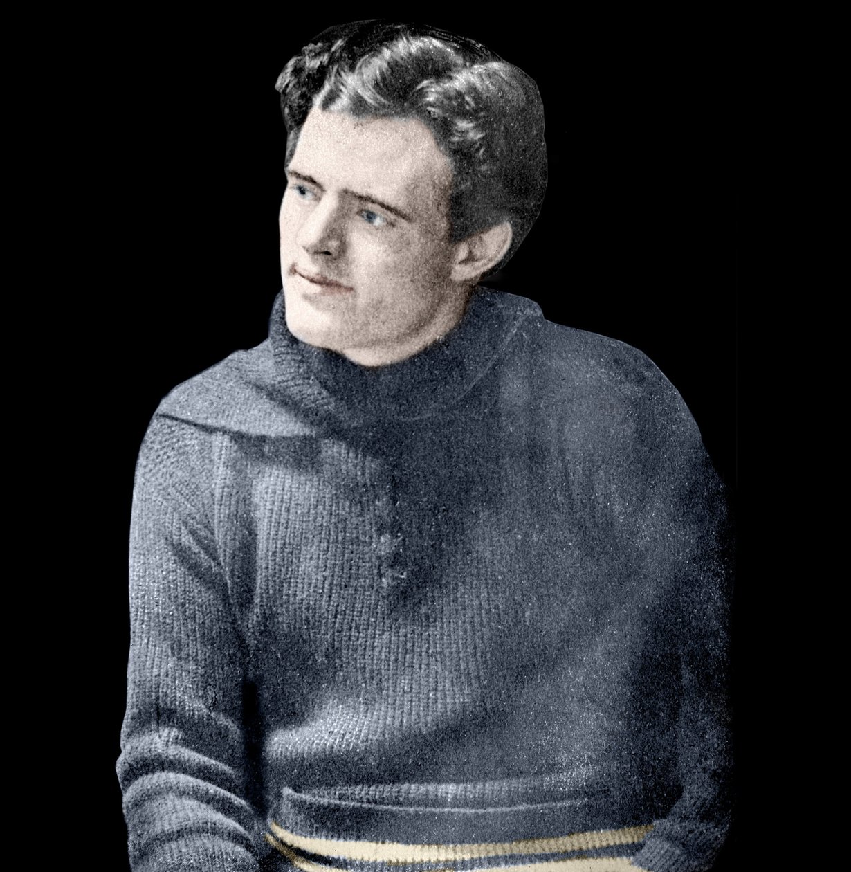 Retrato de Jack London (1876-1916), novelista estadounidense. de Unknown photographer