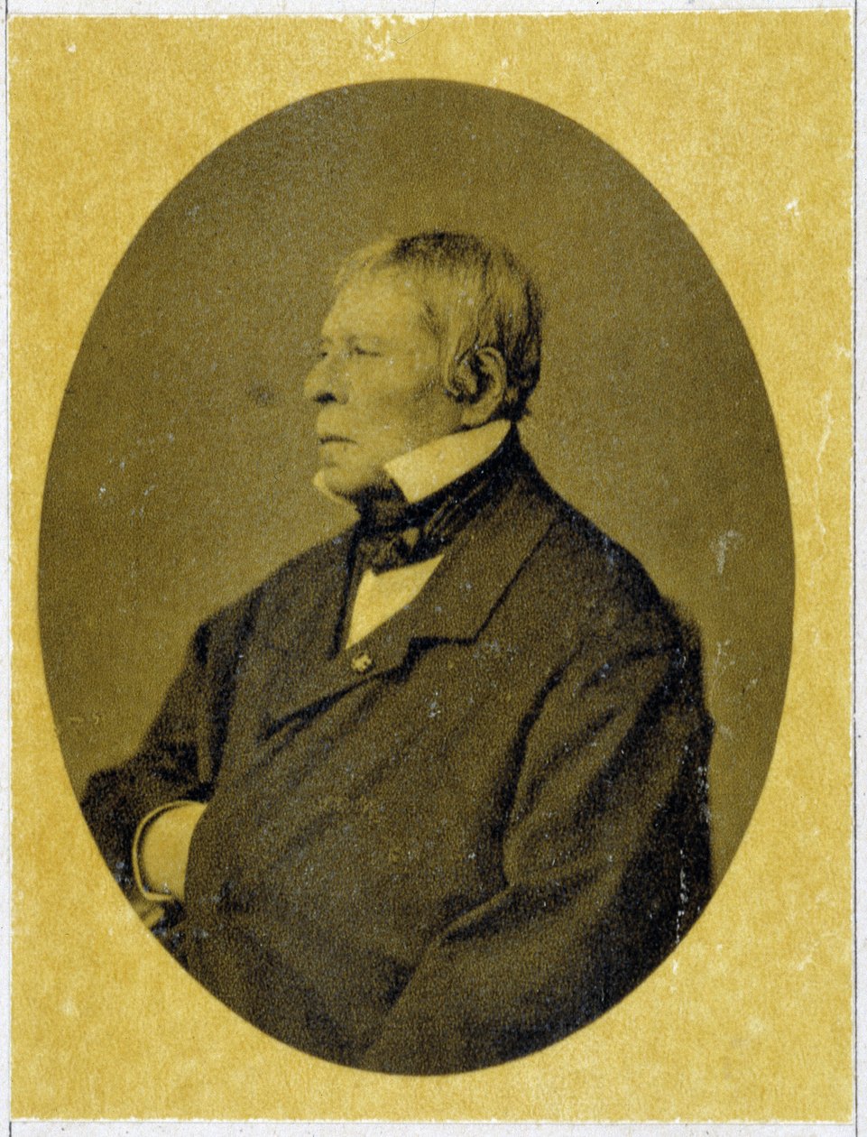 Retrato de Jean Auguste Dominique Ingres (1780 - 1867) en 1841. de Unknown photographer