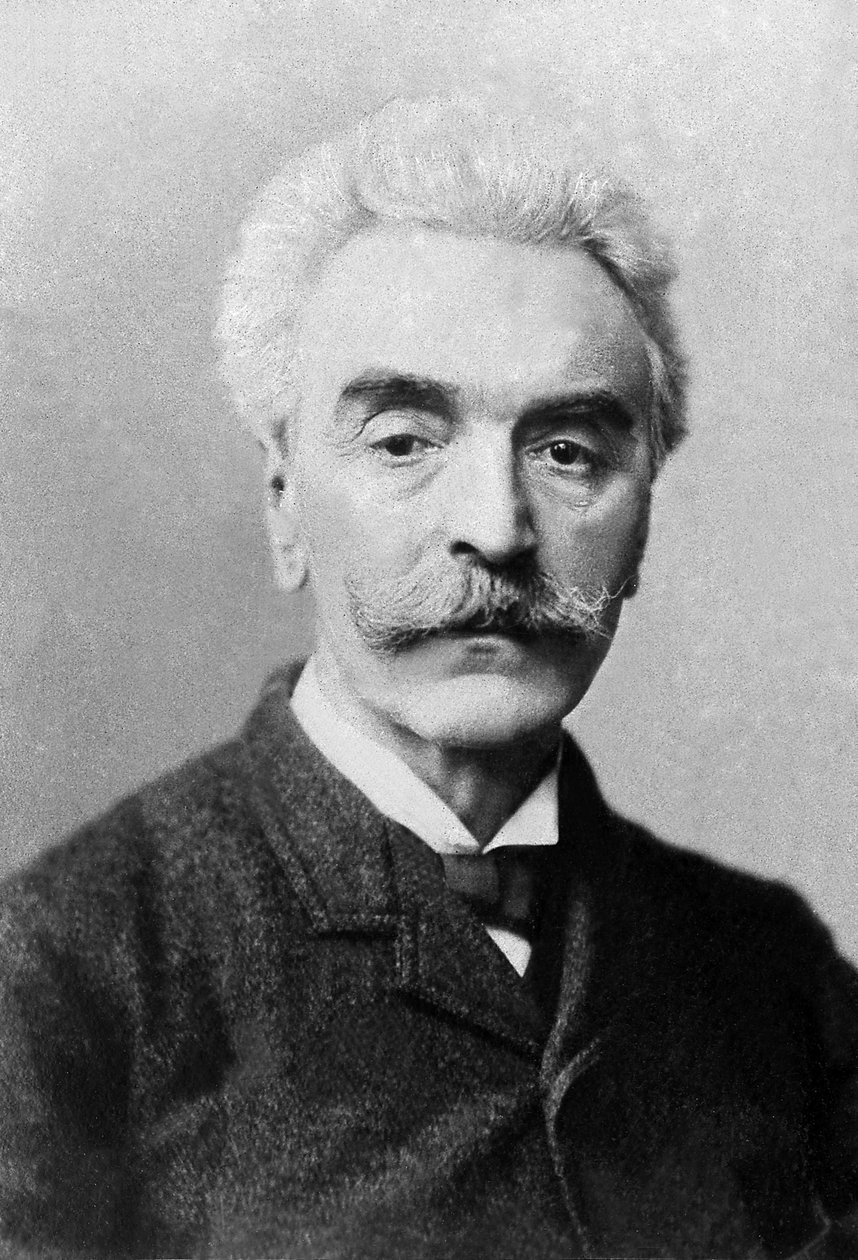 Retrato de Jean Leon Gerome (1824-1904), pintor y escultor francés de Unknown photographer