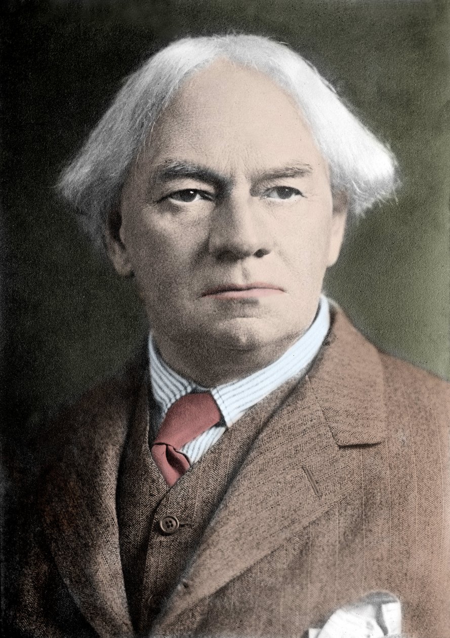Retrato de Jerome K. Jerome o Jerome Klapka Jerome Escritor inglés (1859-1927). de Unknown photographer