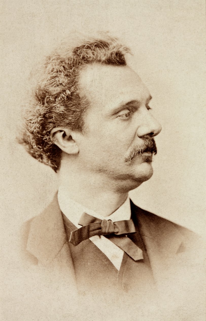 Retrato de Joseph Tagliafico, hacia 1860 (fotografía en blanco y negro) de Unknown photographer