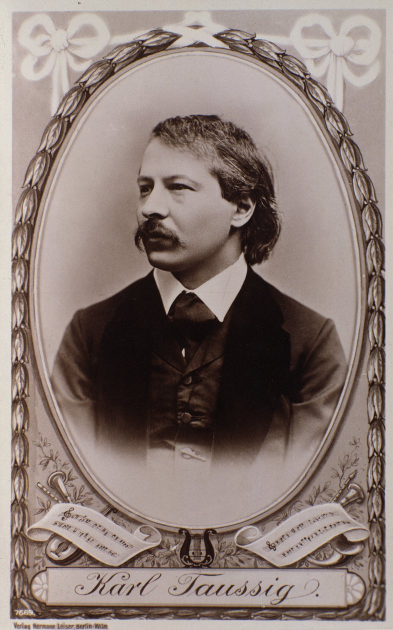 Retrato de Karl Taussig (grabado después de una foto) de Unknown photographer