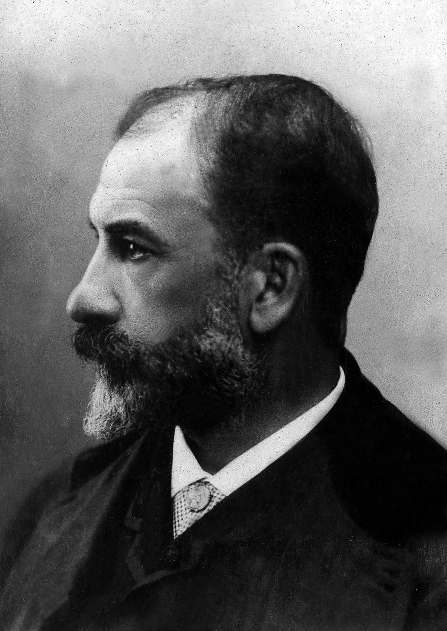 Retrato de Leon Joseph Florentin Bonnat (1833-1922), pintor académico francés de Unknown photographer