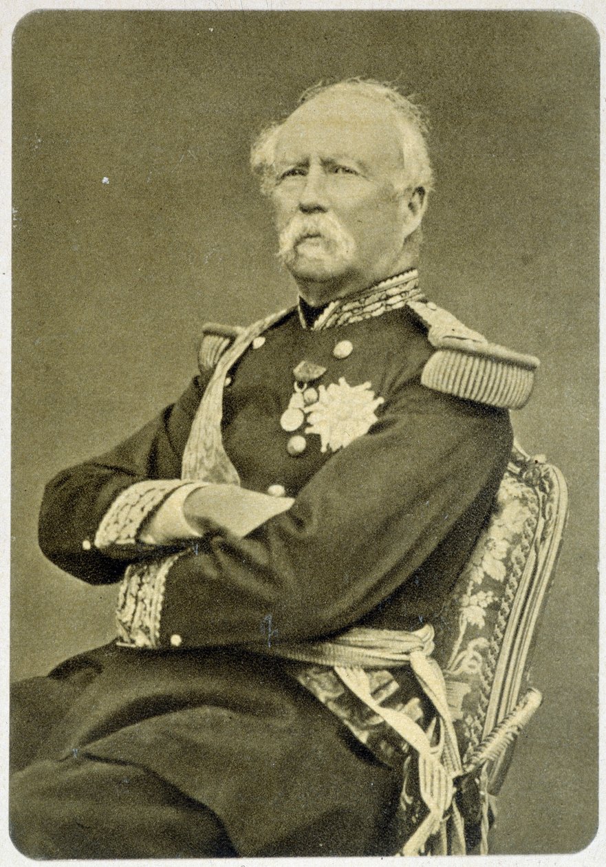 Retrato de Mac Mahon entre 1865 y 1875. de Unknown photographer