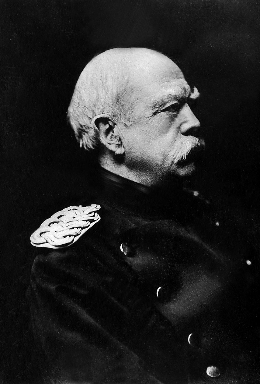 Retrato de Otto Eduard Leopold von Bismarck (1815-1890), Canciller de Prusia y del Imperio Alemán. de Unknown photographer