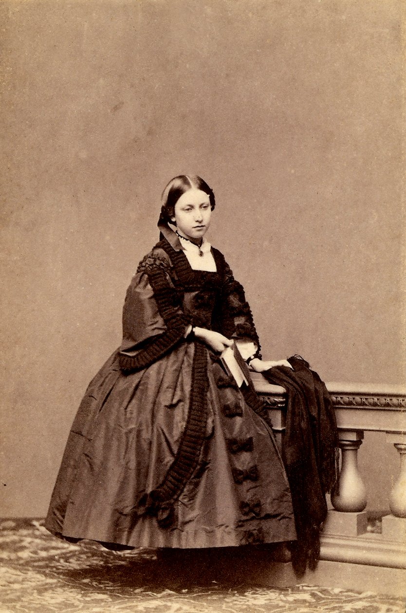 Retrato de la princesa Elena de Inglaterra, futura princesa de Schleswig-Holstein de Unknown photographer