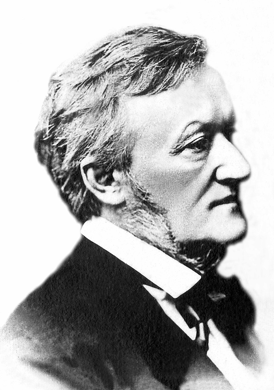 Retrato de Richard Wagner (1813-1883), compositor alemán de Unknown photographer