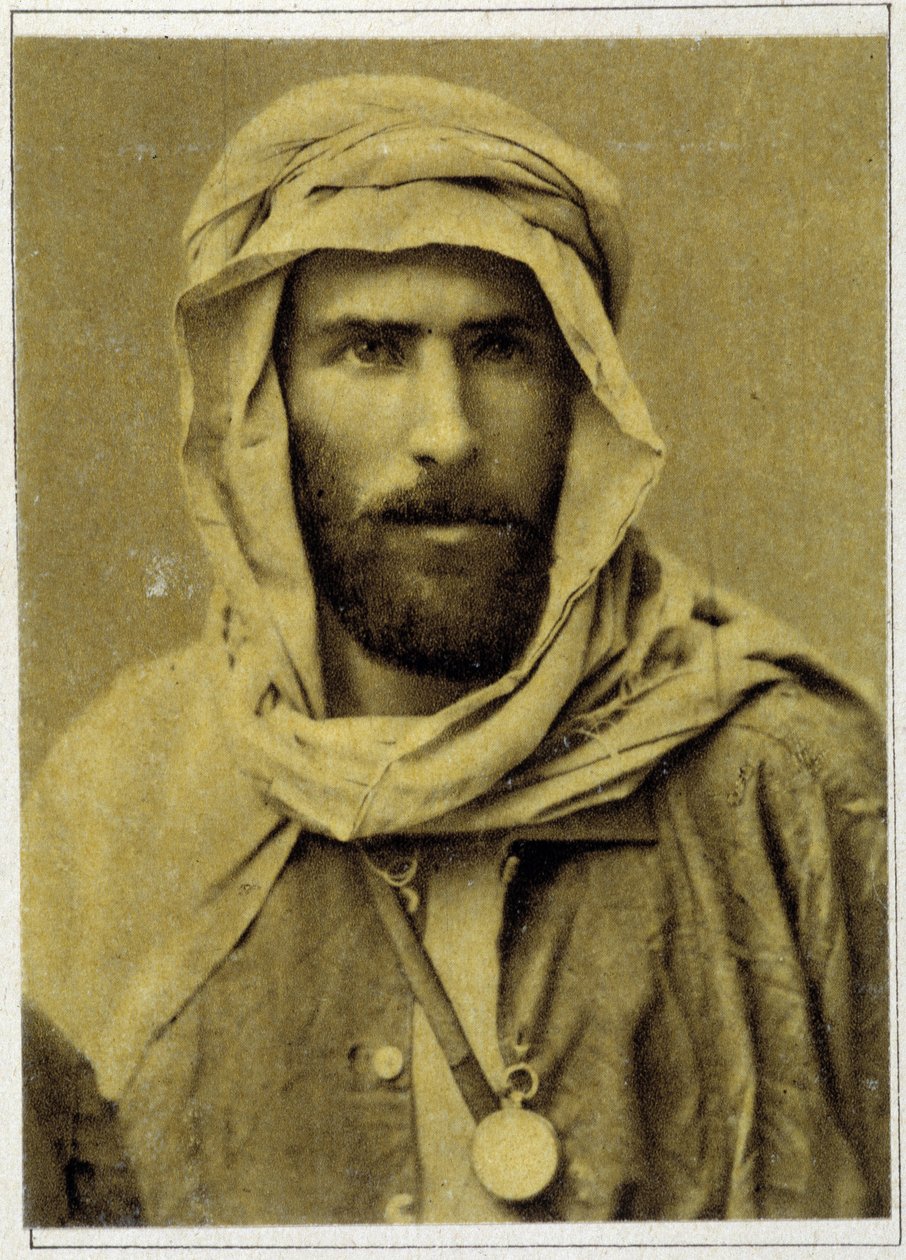 Retrato de Savorgnan de Brazza en 1882 de Unknown photographer