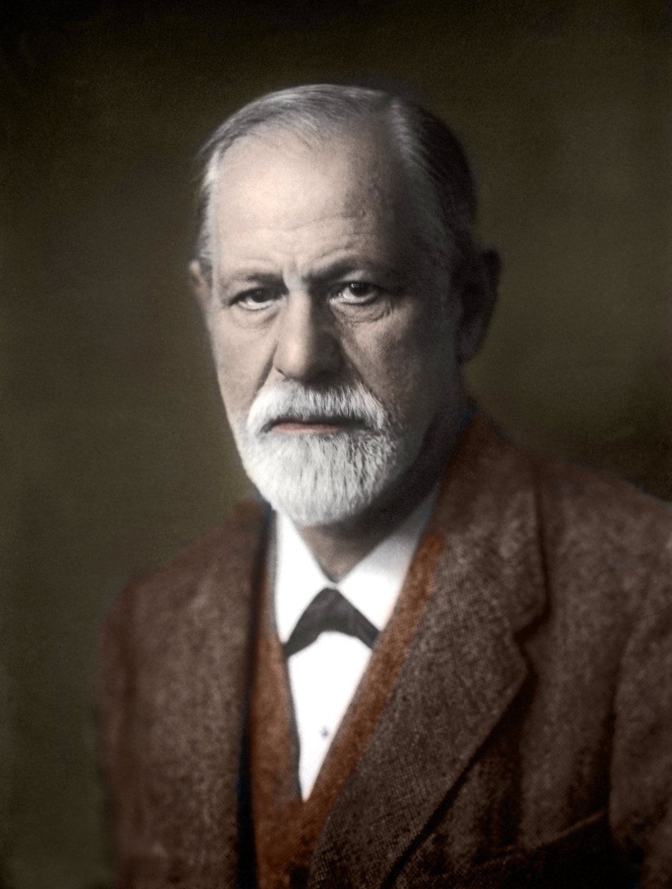 Retrato de Sigmund Freud (1856-1939), psiquiatra austriaco. de Unknown photographer