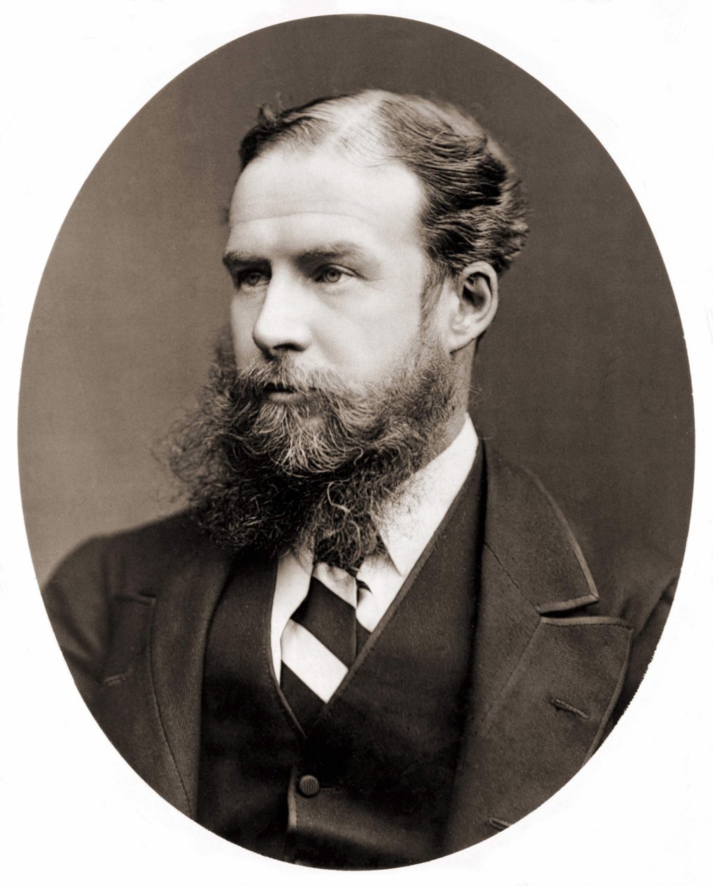 Retrato de Sir John Lubbock, Barón de Avebury (1834-1913), político, naturalista y prehistoriador británico de Unknown photographer