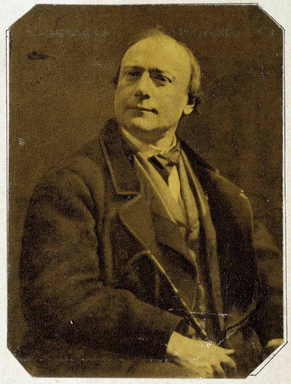 Retrato de Theodore de Banville en 1873, poeta francés (1823 - 1891) de Unknown photographer