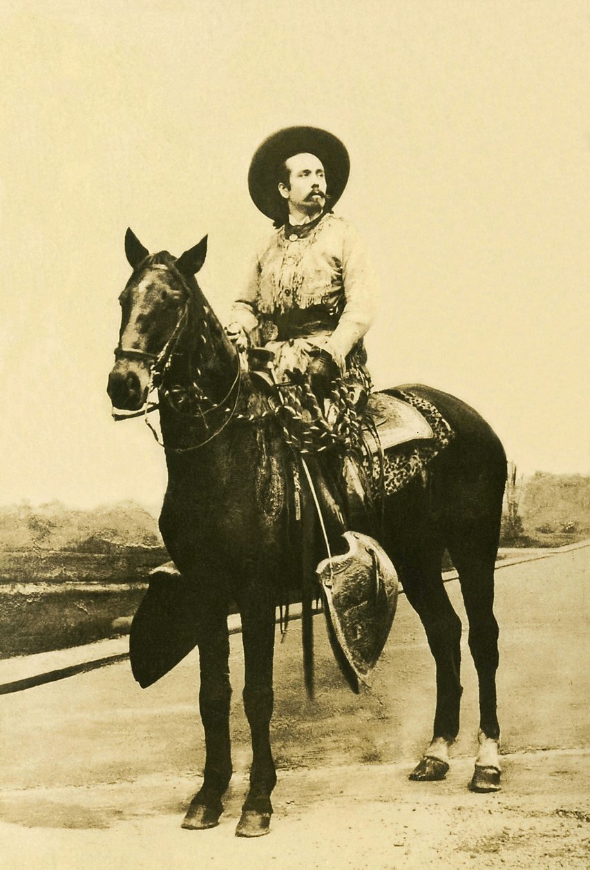 Retrato de William Frederic Cody (Buffalo Bill) de Unknown photographer