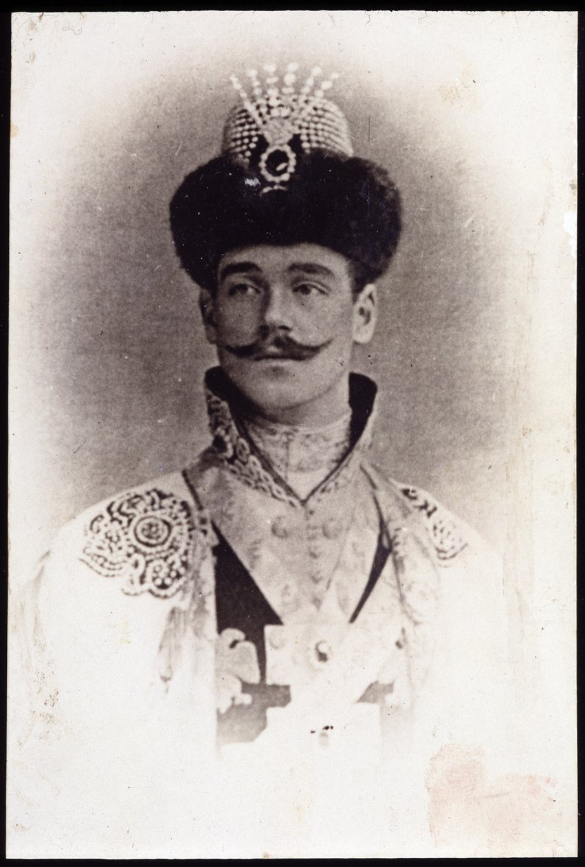 Retrato de Youssoupov, finales del siglo XIX de Unknown photographer