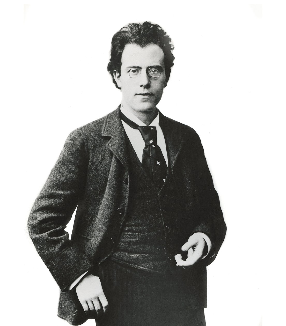 Retrato del compositor y director de orquesta austríaco Gustav Mahler de Unknown photographer