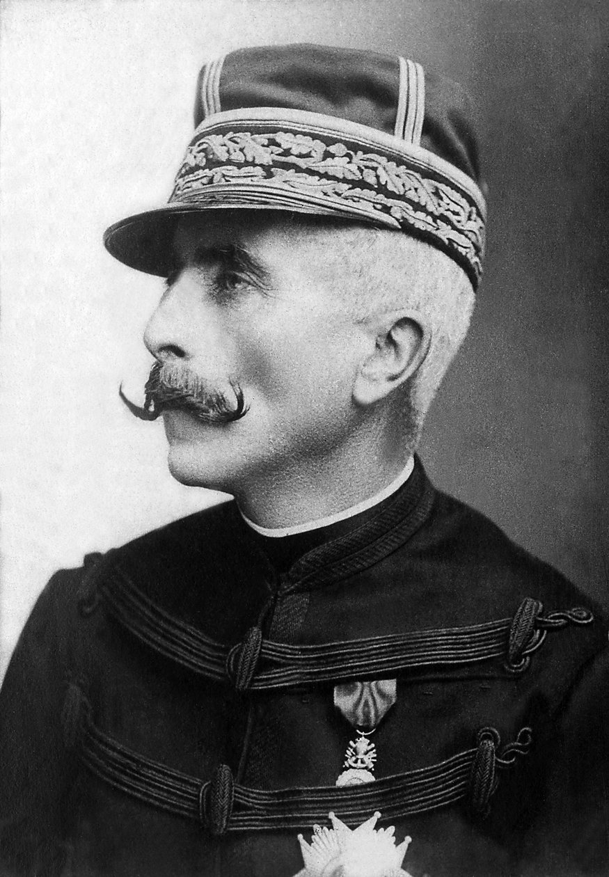 Retrato del Marqués Gaston Alexandre Auguste de Galliffet (1830-1909), General del Ejército Francés. de Unknown photographer