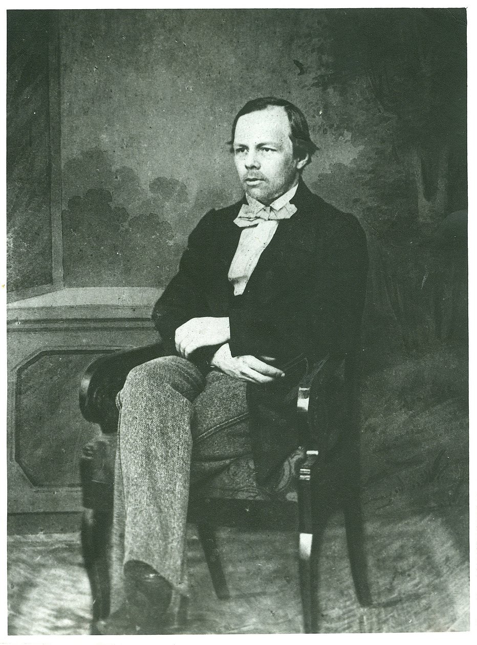 Retrato del autor Fiódor Mijáilovich Dostoyevski (1821-1881), Anónimo de Unknown photographer