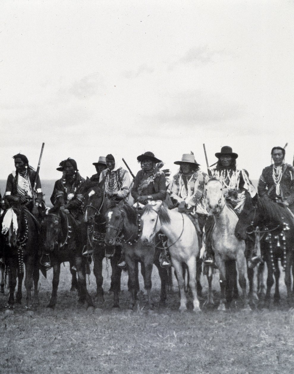 Indios de las praderas, Canadá, finales del siglo XIX de Unknown photographer