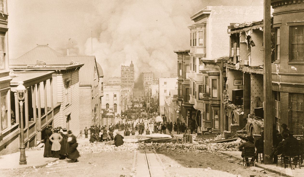 Terremoto e incendio de San Francisco de Unknown photographer