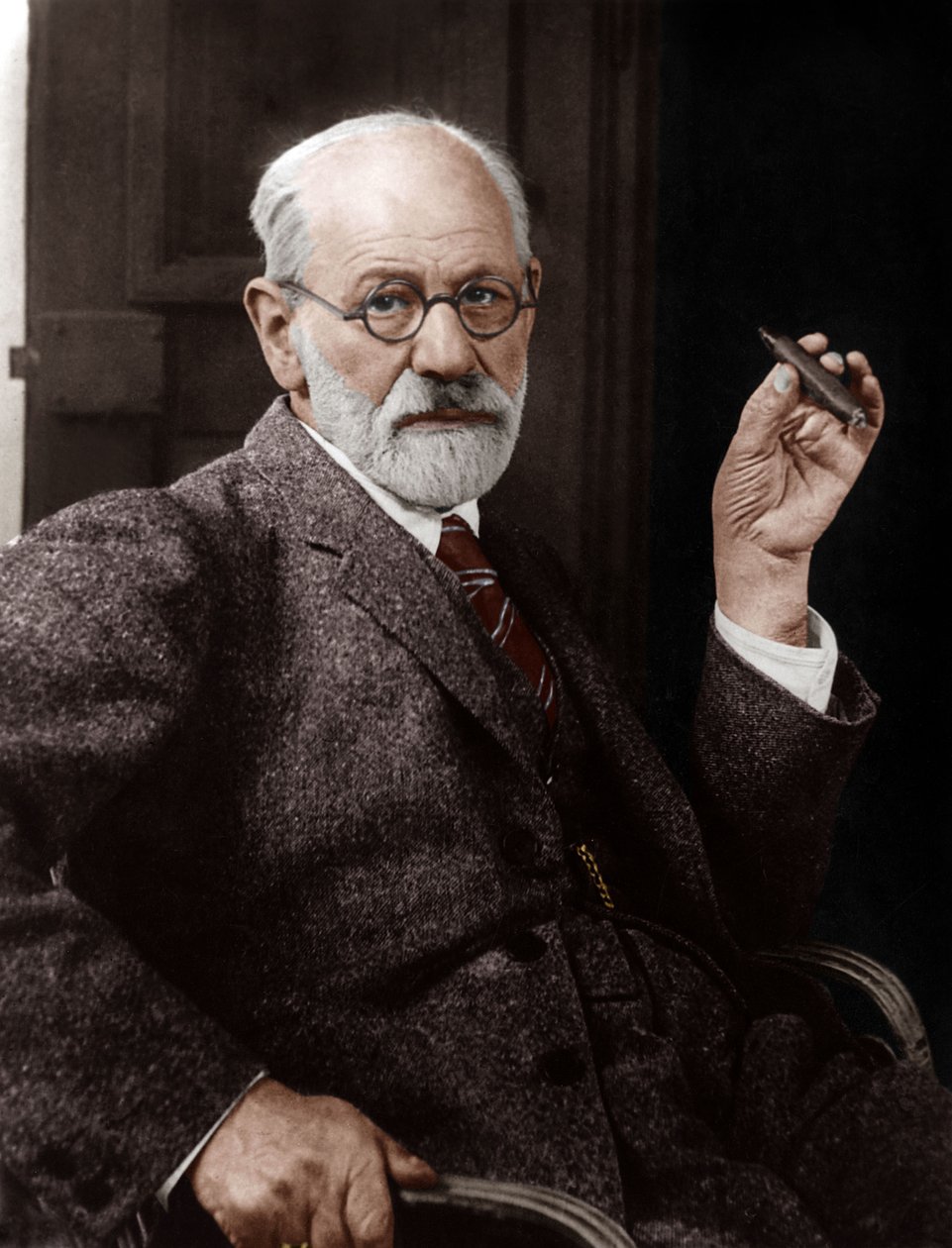 Sigmund Freud de Unknown photographer