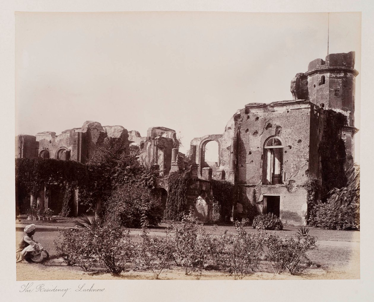 La Residencia Lucknow, c.1885 de Unknown photographer