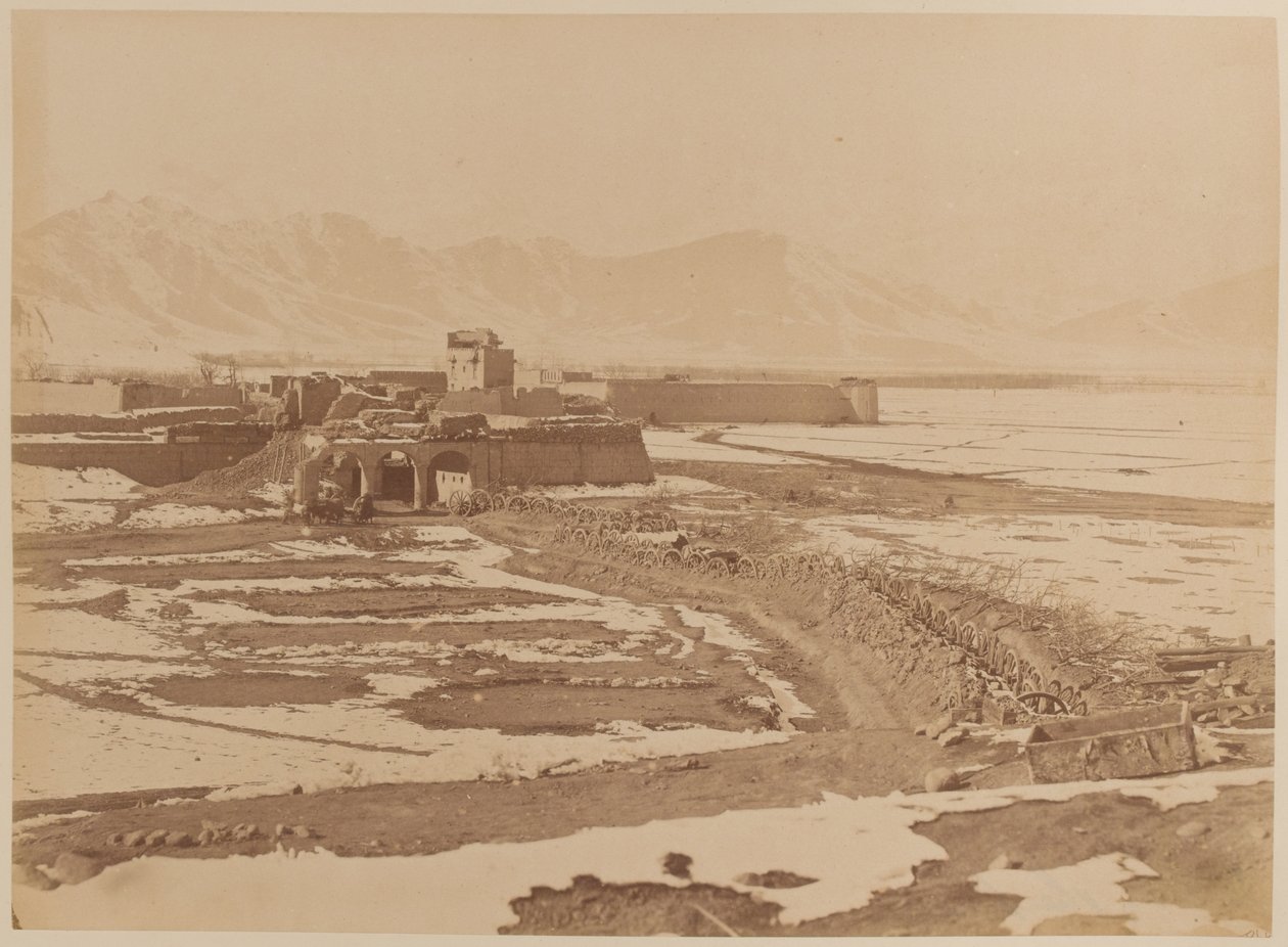 El Cantón de Sherpur, circa 1879 de Unknown