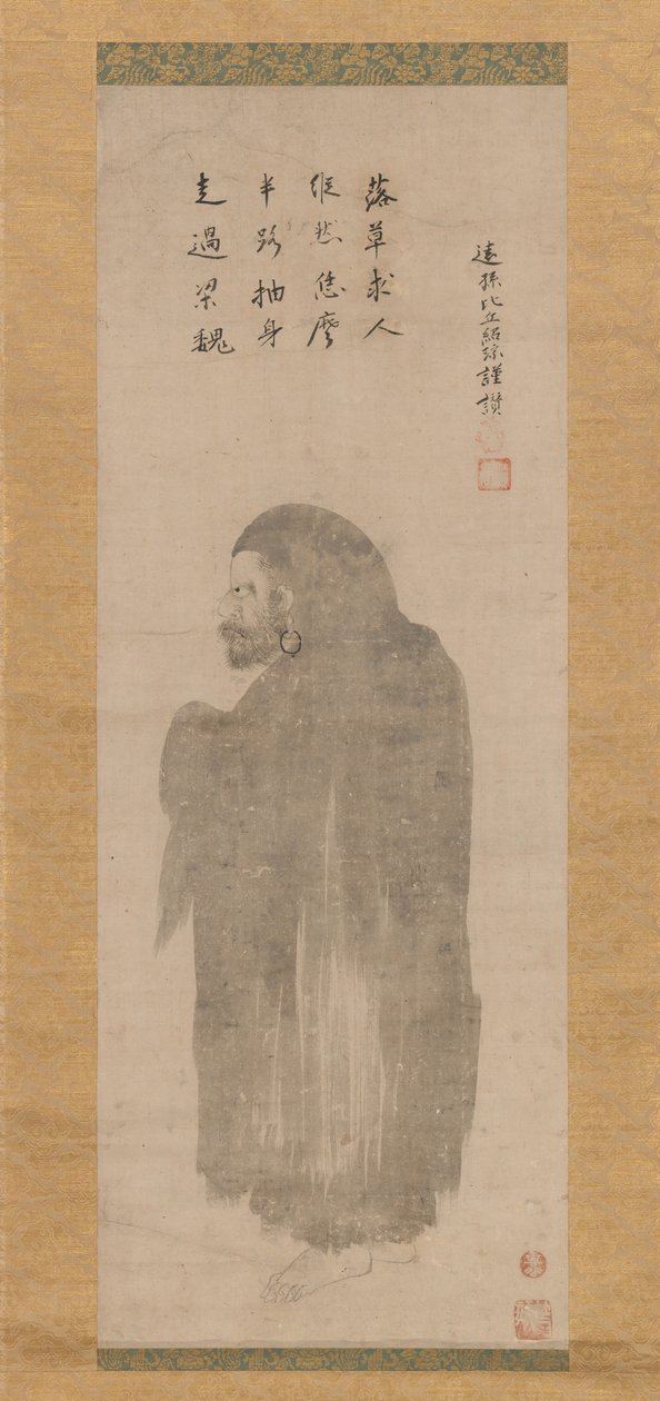 Bodhidharma de Unkoku Tōgan