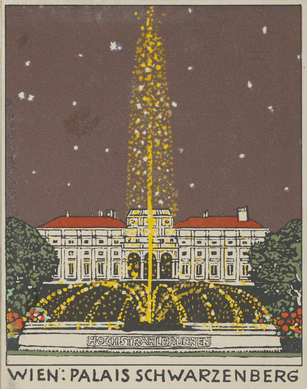 Viena: Palais Schwarzenberg, 1908 de Urban Janke.
