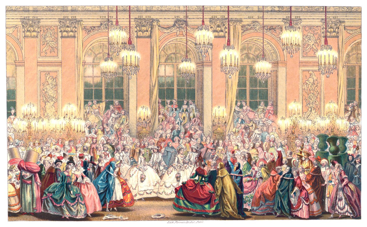 Un Baile de Máscaras, 1885 de Urrabieta