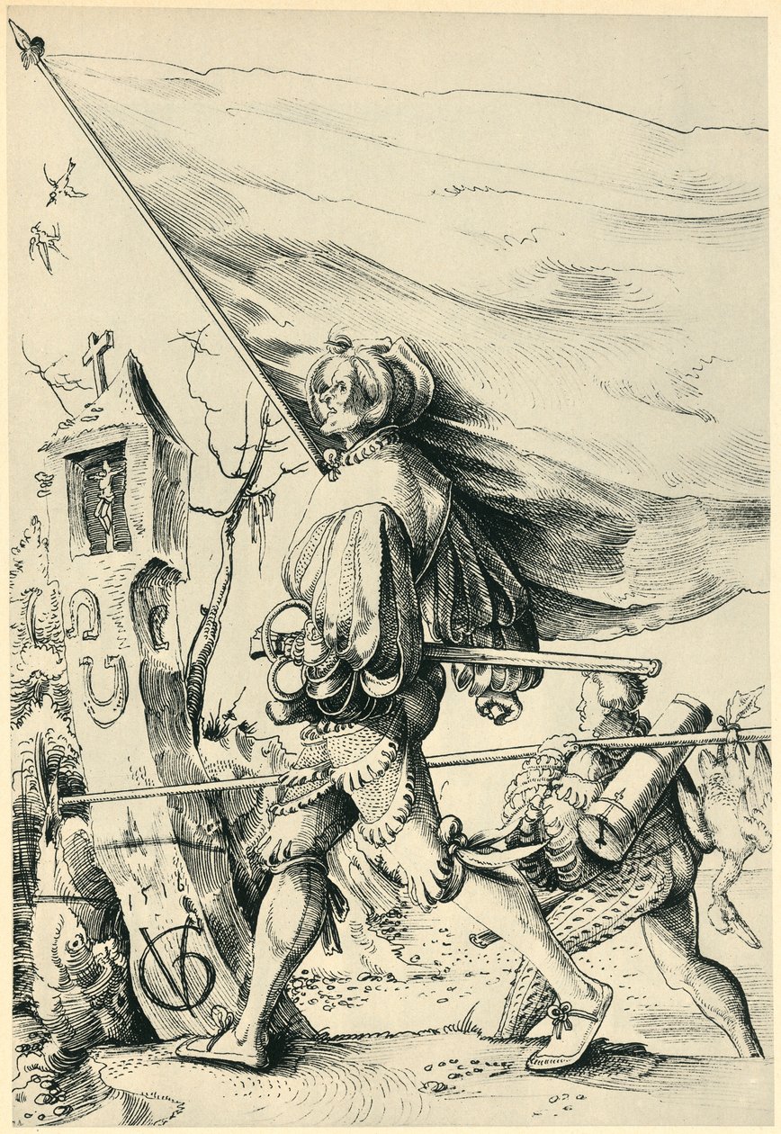Mercenarios, 1516, 1943 de Urs Graf