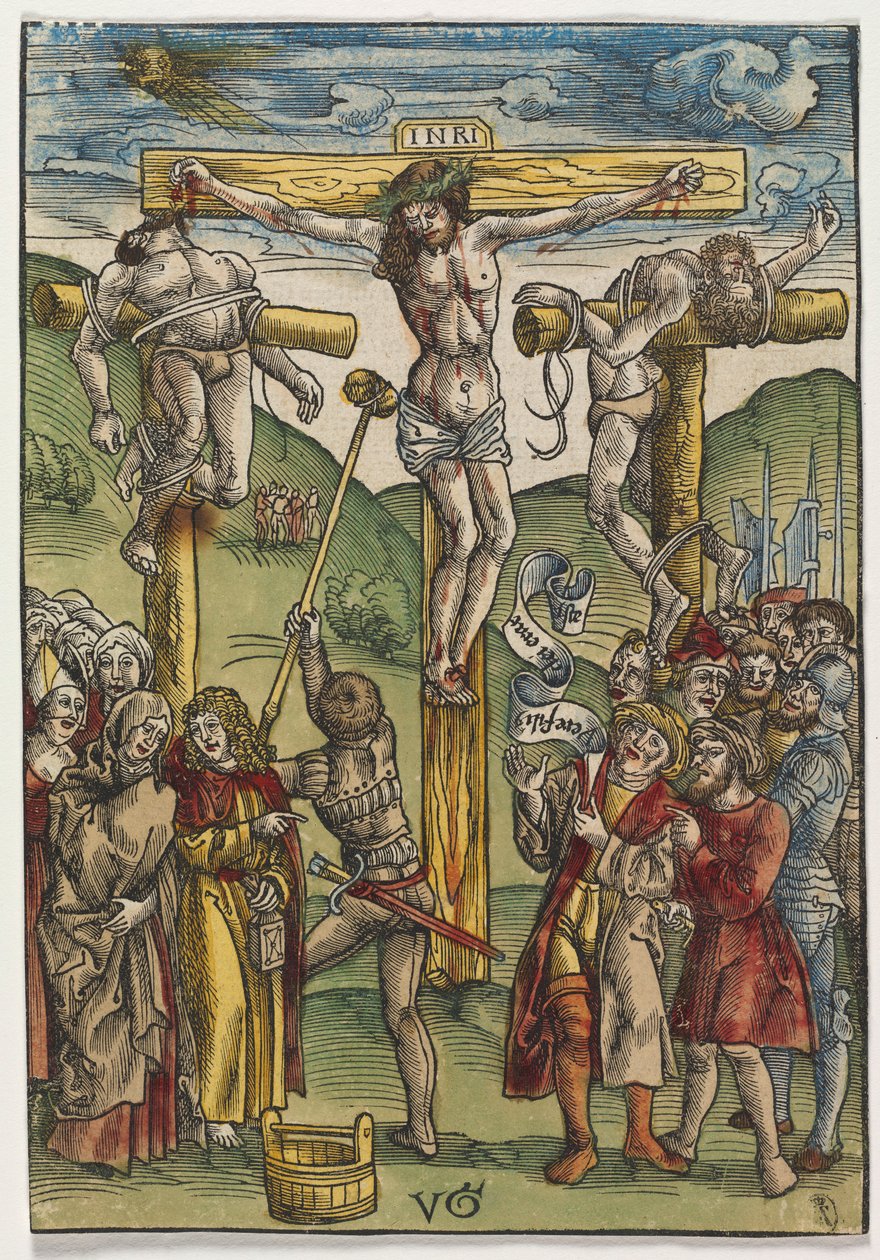 La Pasión: La Crucifixión, antes de 1508 de Urs I Graf