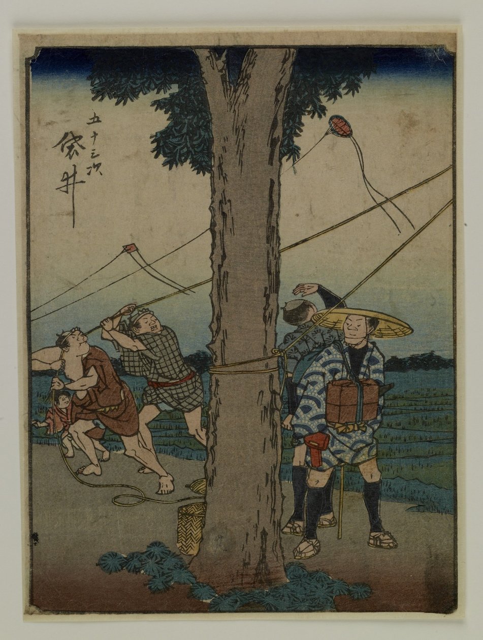 Las cincuenta y tres estaciones de Utagawa Hiroshige