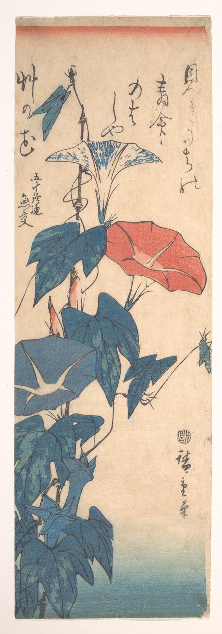 Prunkwinden de Utagawa Hiroshige