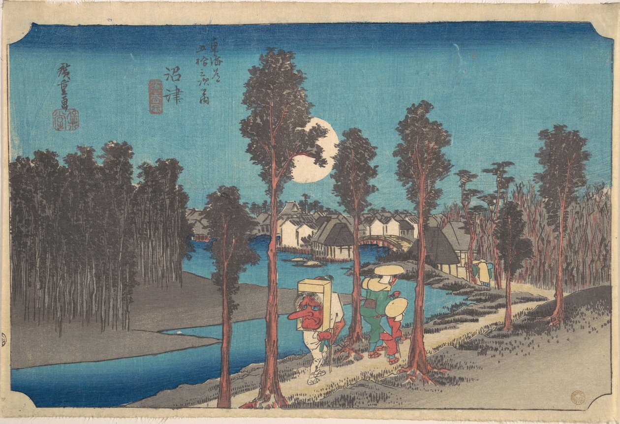 Numazu Ki Kure de Utagawa Hiroshige
