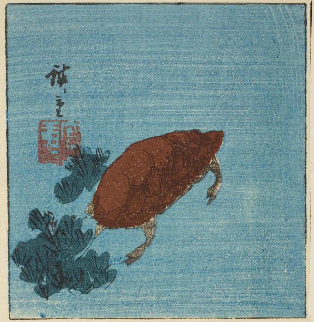 Tortuga de Utagawa Hiroshige