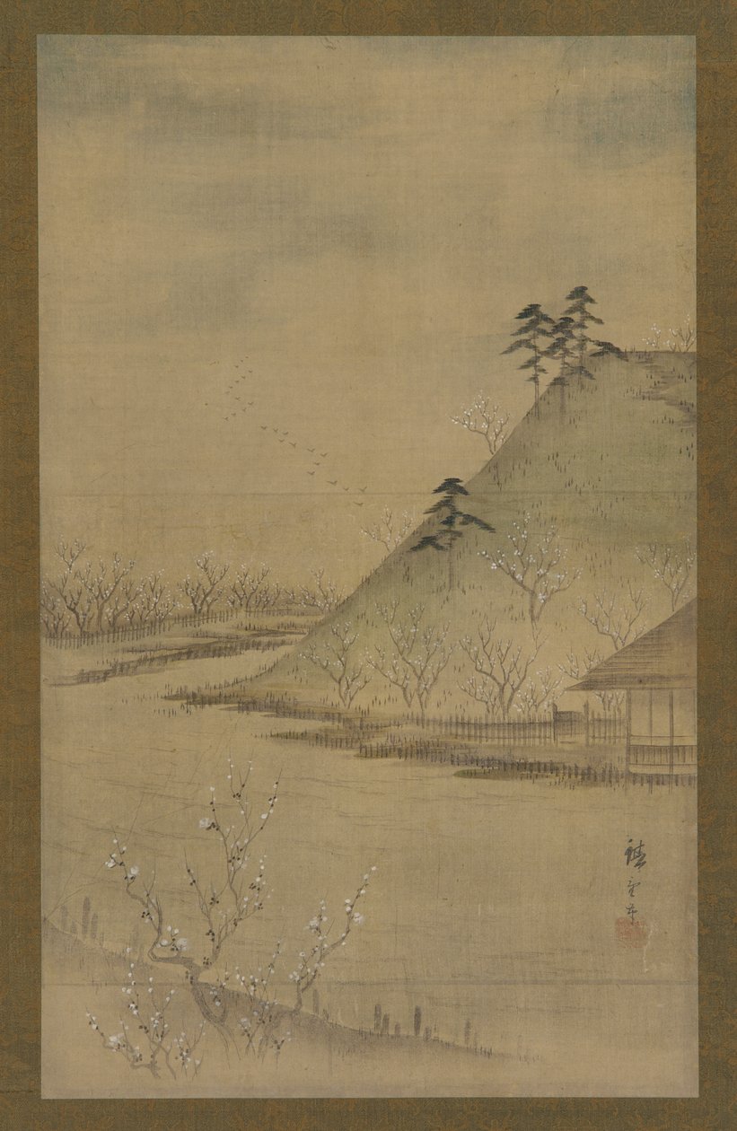 Paisaje de Primavera, mediados del siglo XIX de Utagawa Hiroshige II