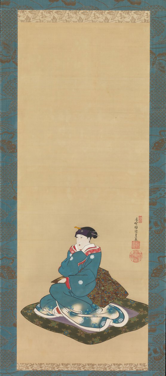 Retrato Memorial de Iwai Hanshiro VI, 1836 de Utagawa Kunisada