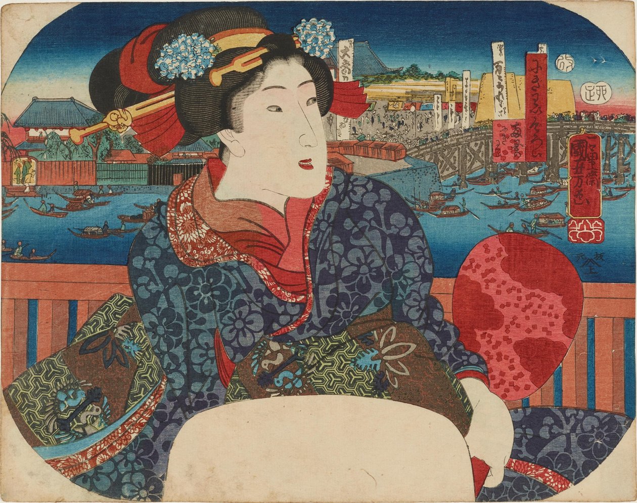 Lugares emocionantes de Utagawa Kuniyoshi