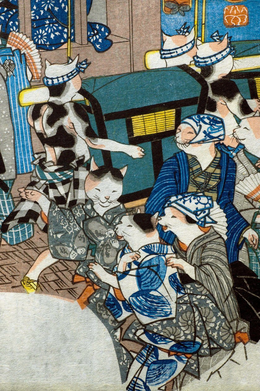 Luna pálida de Utagawa Kuniyoshi