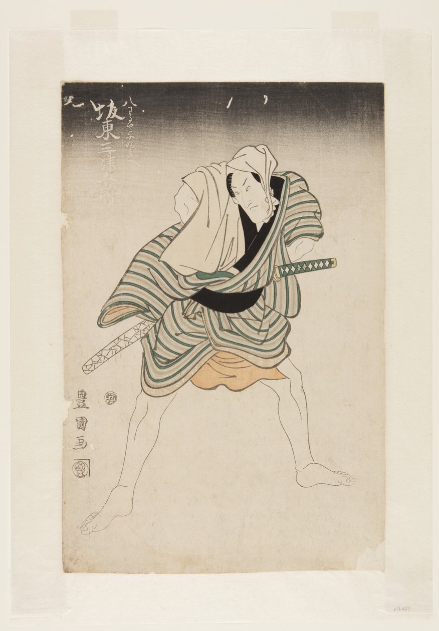 Actor Bando Mitsugoro III de Utagawa Toyokuni