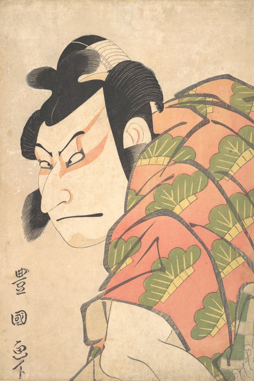 Nakamura Nakazo II como Matsuo-maru, 1796 de Utagawa Toyokuni I