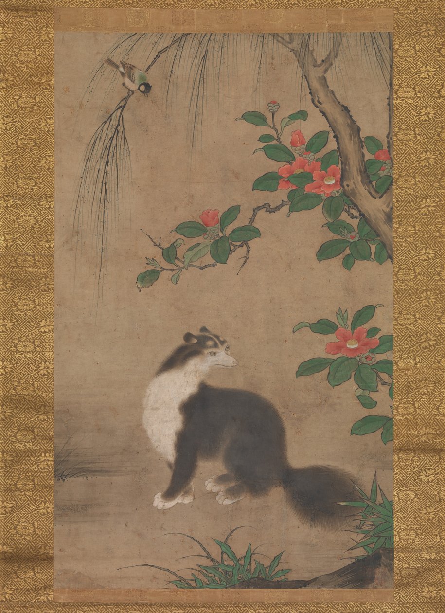 Gato almizclero, segunda mitad del siglo XVI de Uto Gyoshi