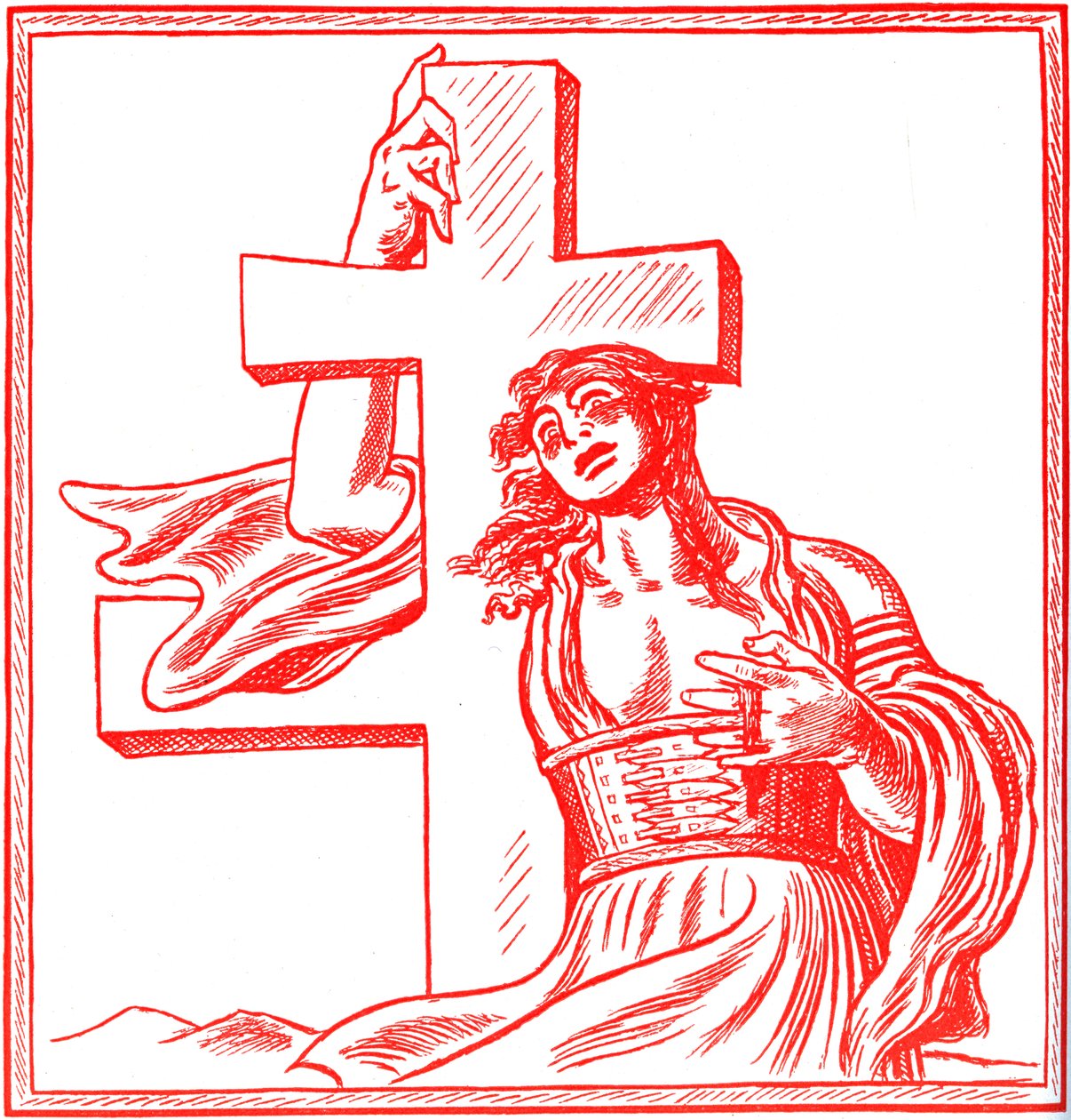 Caricatura de Eslovaquia - Checa de V.H. Brunner