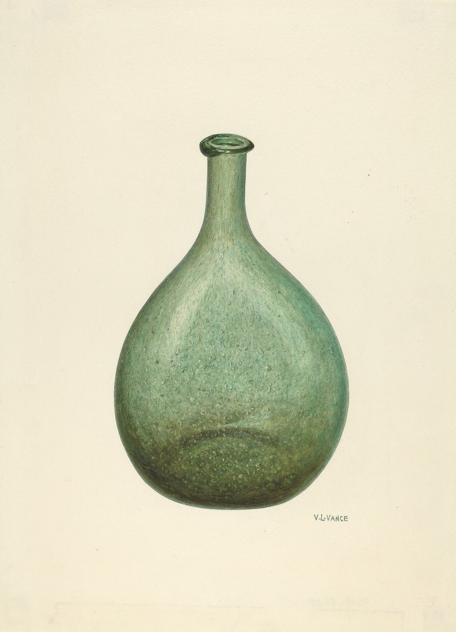 Botella de V.L. Vance