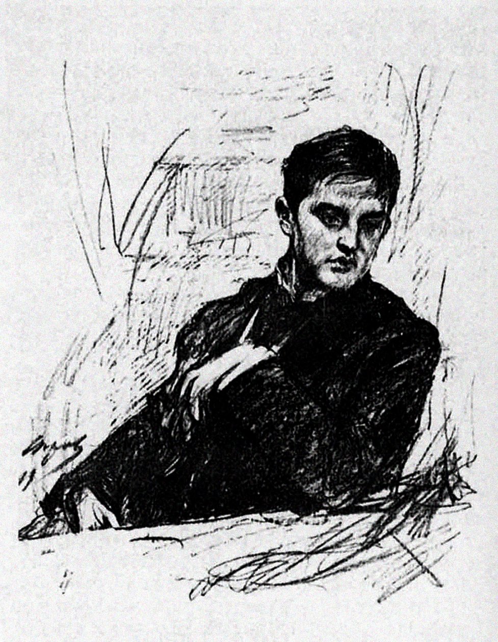 Dmitry Filosofov de Valentin Aleksandrovich Serov